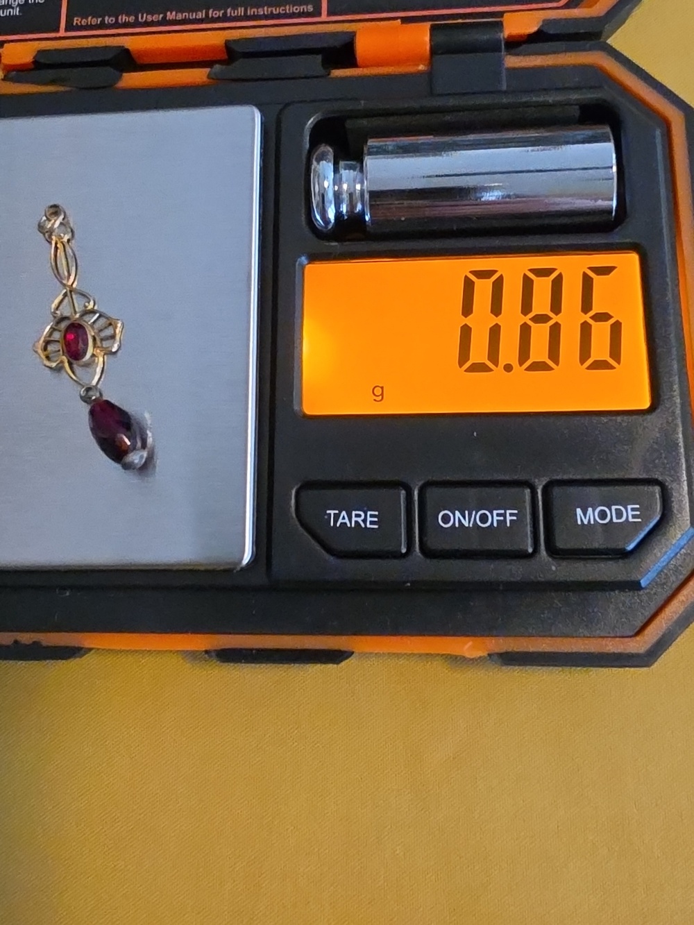 Antique Art Nouveau Lavalier Style Pendant, Likely From the Early 1900s - Picture 12 of 12